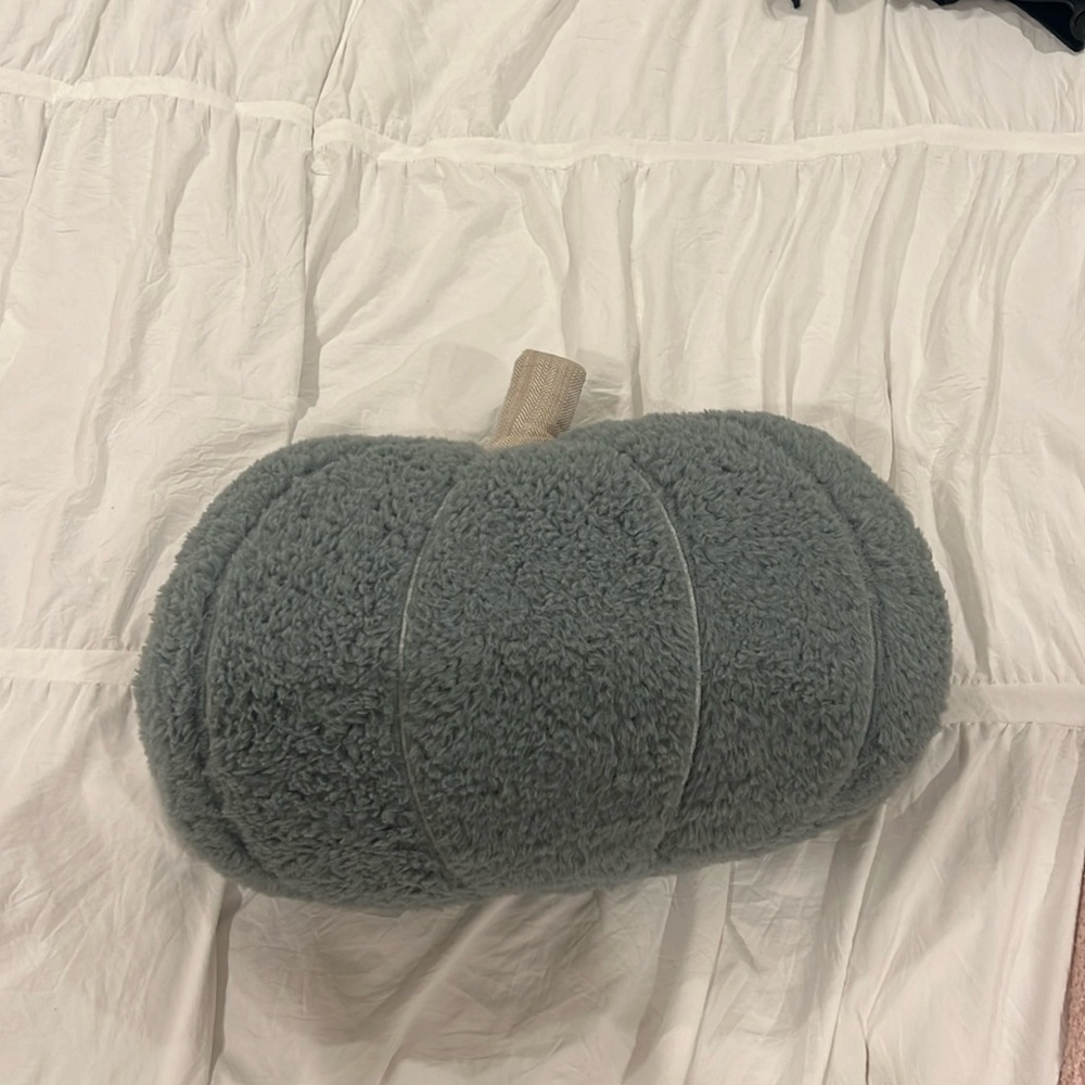 BLUE PUMPKIN PILLOW